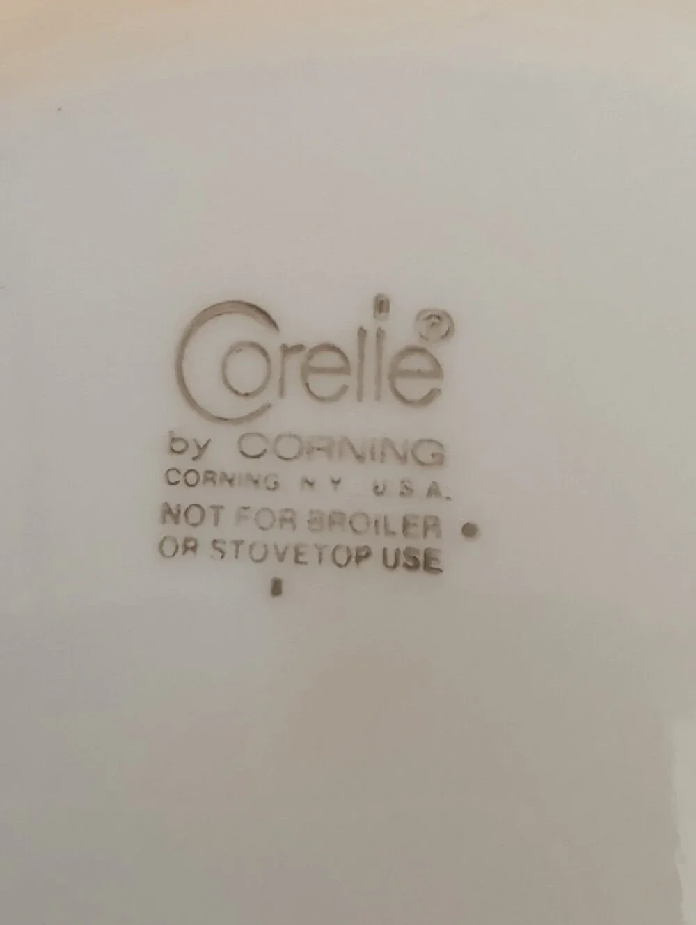 Corelle classic white